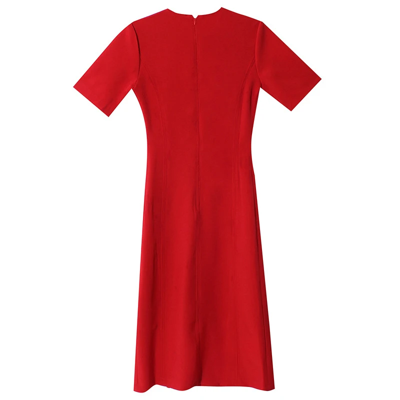 

HWLZLTZHT 2021 New Casual Dress Split Party Long Dresses Women Summer New Bodycon Sstretch Slim Soft Midi Ddress Femme