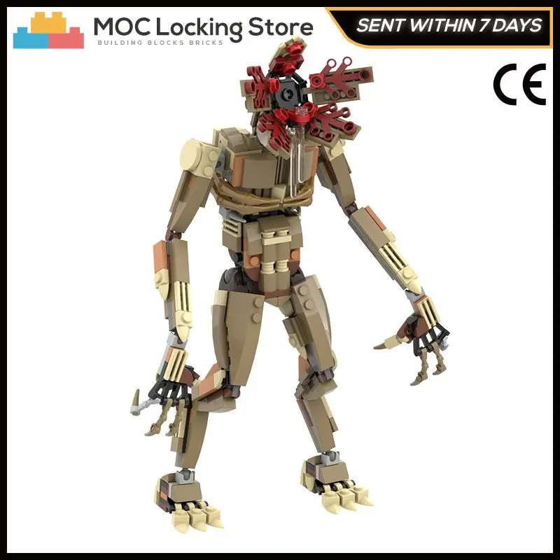 

Action Figure MOC-38943 DemogorgobED Bricks Compatible with Small Building Blocks Assemble Kid's Children's Toys Gifts