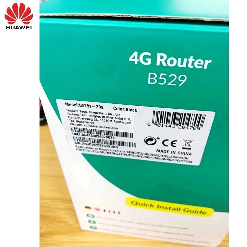 Разблокированный беспроводной роутер Huawei B529S-23A 4G LTE Cube WiFi Hotspot Home | Компьютеры и