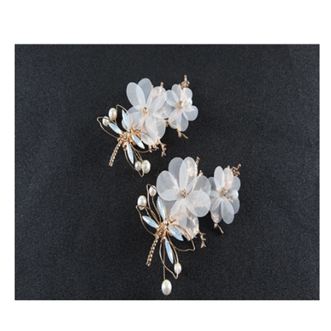 Свадебное украшение элегантная кисточка цветочный боковой зажим антикварная