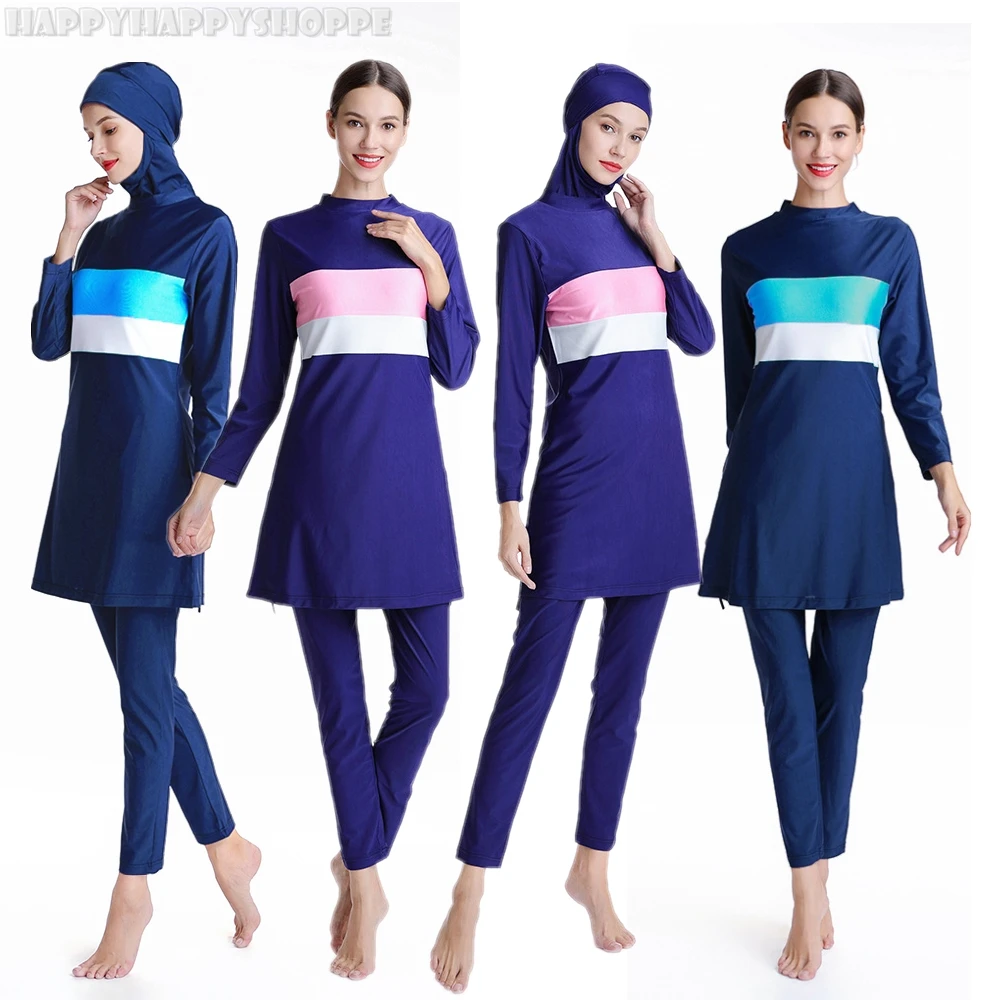 Модные Повседневные купальные костюмы с длинным рукавом для женщин