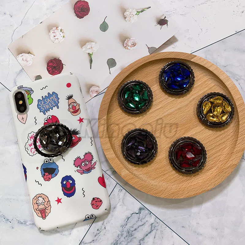 Оптовая продажа кольцо держатель для пальца с бриллиантами универсальный