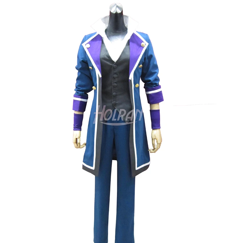 

Anime K cosplay costume Scepter 4 personnel Fushimi Saruhiko shirt vest coat pants suit uniform Combat clothing Fantasy