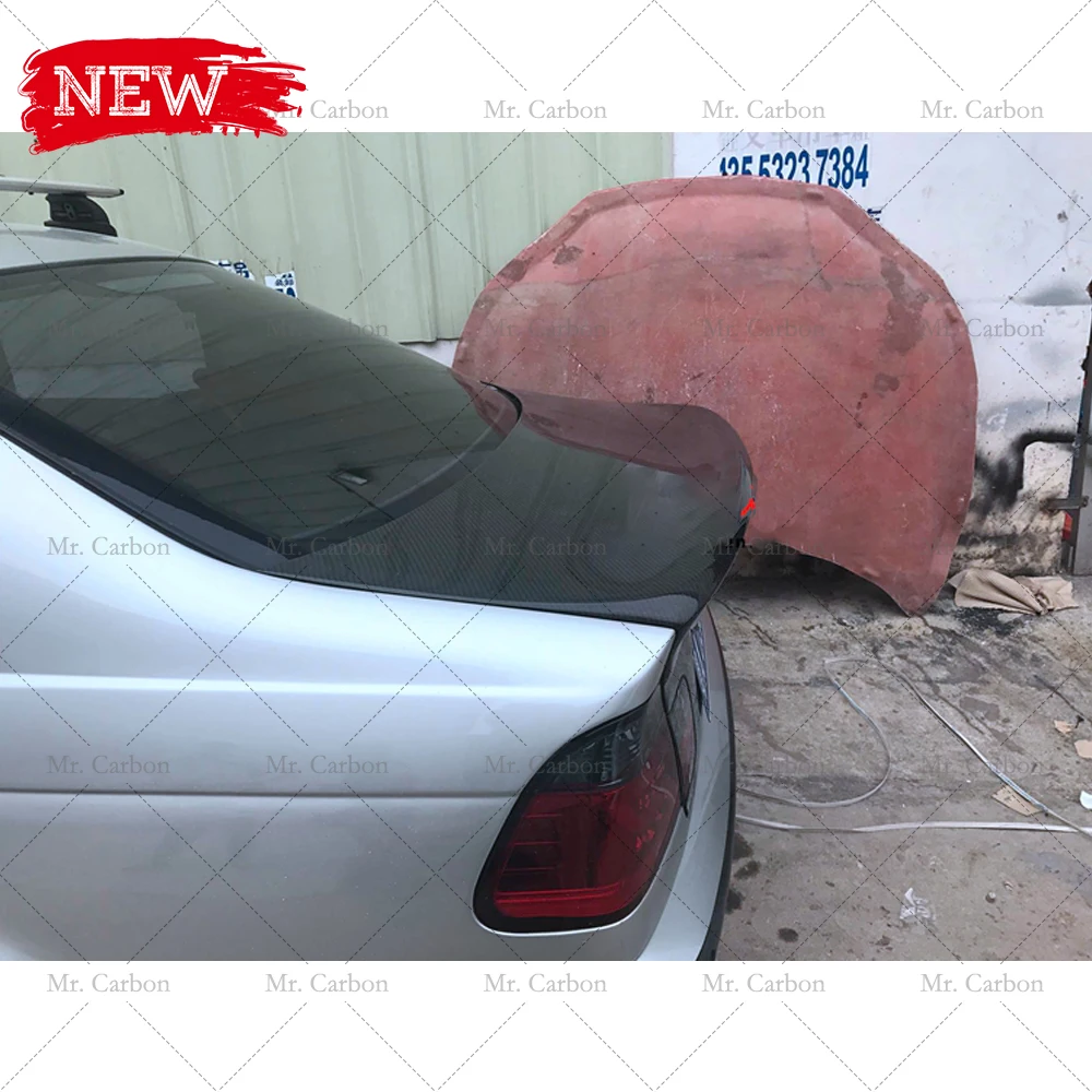 Для BMW E46 M3 2 двери/4 двери 1998-2005 CSL Стиль углеродное волокно стекло задний багажник