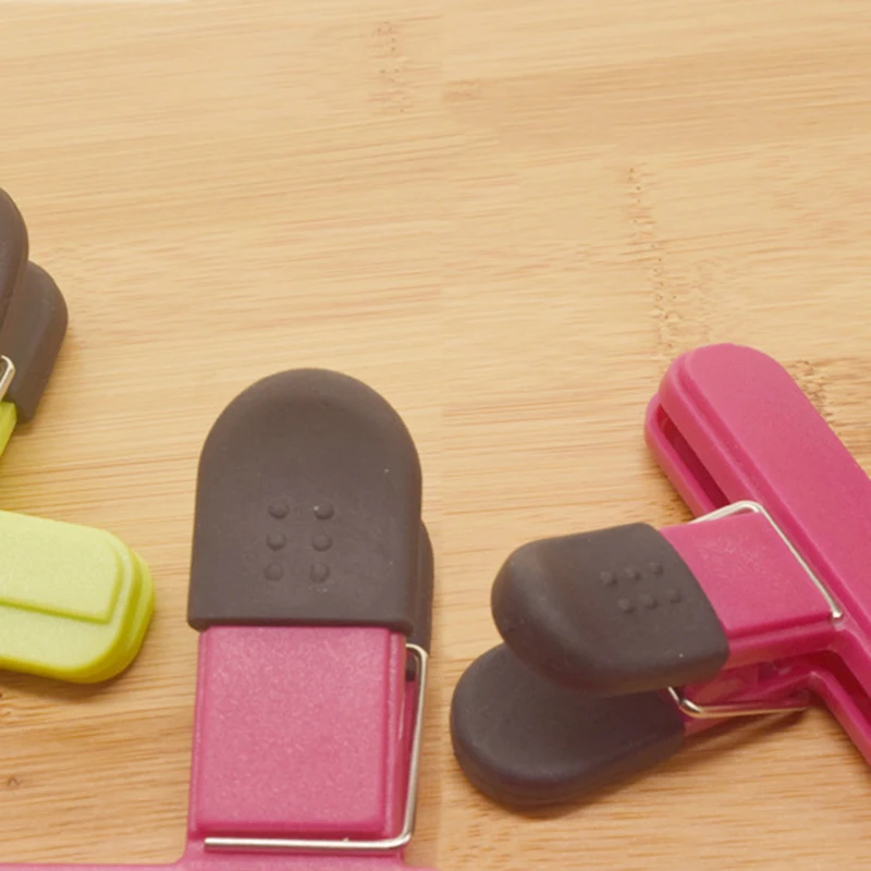 Пластиковый пакет для пищевых продуктов зажим сохранения свежести влагостойкий