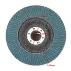 Шлифовальные диски, абразивный инструмент для угловой шлифовальной машины, абразивный инструмент A65, 10 шт., Зернистость 4060125, абразивные диски для металла, пластика, дерева