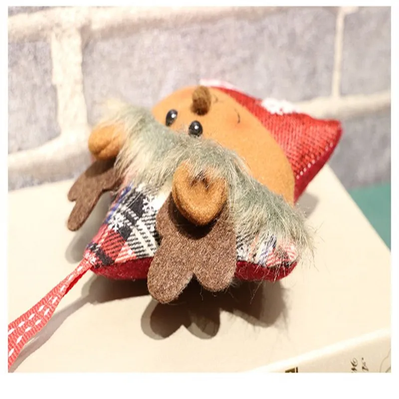 

Popular Fabric Five-Pointed Star for Christmas DecorationSnowman Elk Ornaments Shopping Mall Hotel Christmas Decoration Supplies