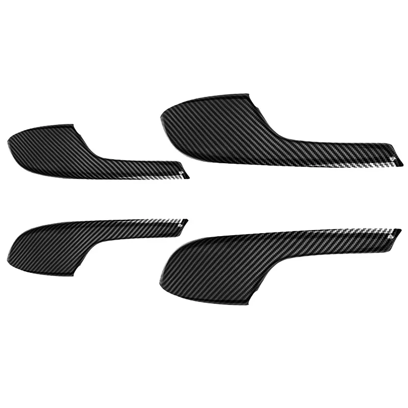 Защитный чехол для дверного подлокотника из углеродного волокна с отделкой рук