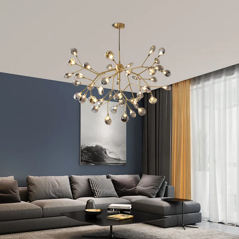 Современная Люстра Светодиодная стильная люстра в виде ветвей дерева светильник