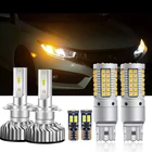 Автомобильный светодиодный поворотник Canbus, задняя фара, лампы для Honda Civic 2016 2017 2018 2019 2020, боковой габаритный фонарь, светильник