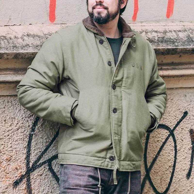 Для Мужчин's Винтаж подстежка на искусственном меху с флисовой подкладкой