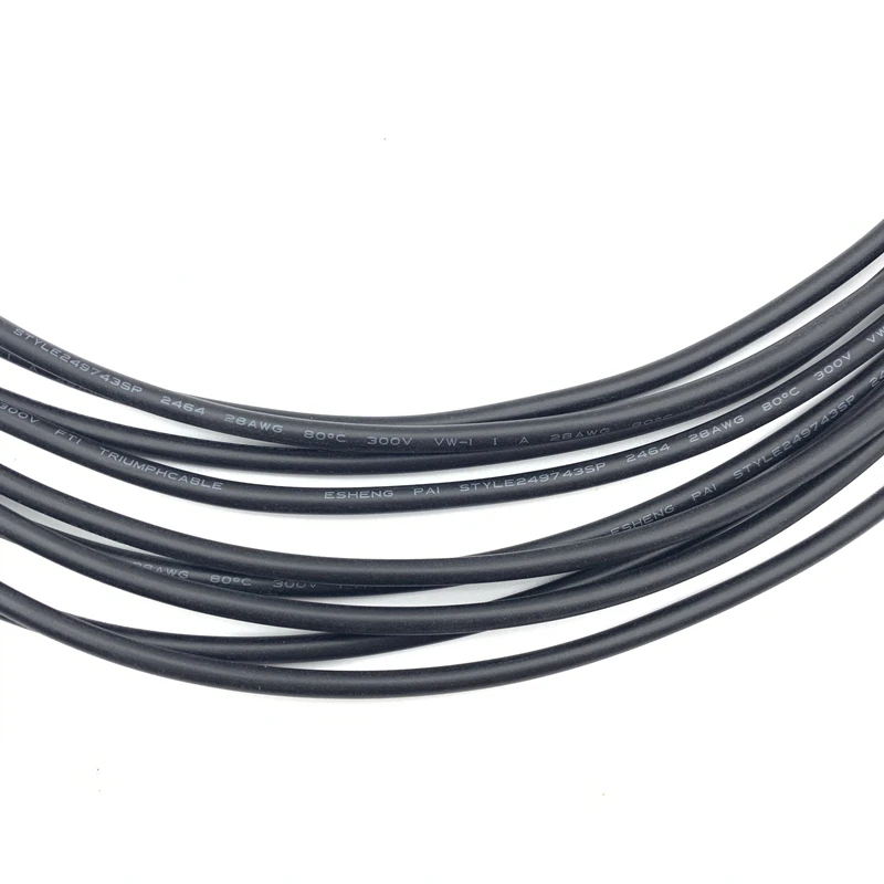 Экранированный кабель UL2464, 2 м, 26AWG 24AWG 22AWG, канальная аудиолиния 2 3 4 5 6 8 ядер, медный кабель управления сигналом, провод с покрытием (art.: 3920bc65be567) - 3920bc65be567