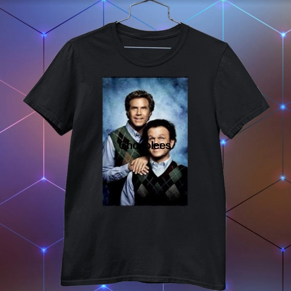 New Step Brothers Феррелл Джон К. Футболка Reilly с изображением сериала step brothers для мужчин и