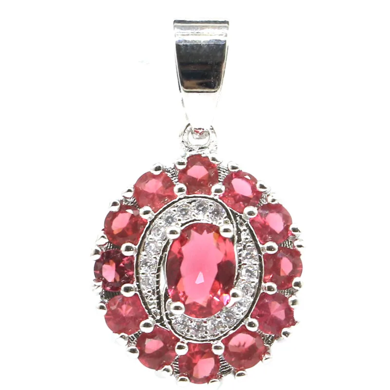 27x16 мм Прекрасный создан белый сапфировый кубический цирконий гранатовый