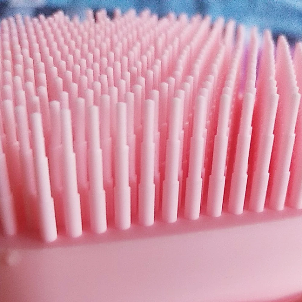 Щетка массажер для собак и кошек Мягкая силиконовая щетка груминга мытья купания