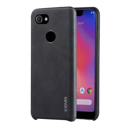 dark-grey case Для Pixel 3A чехол X-level роскошная винтажная Обложка на заднюю панель из искусственной кожи чехол для Pixel 3 чехол для Pixel 3XL для Google Pixel 3A чехол - Цвет: dark-grey case
