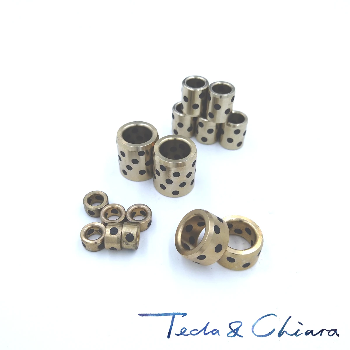 1Pc / 1Piece JDB 142030 1430 14 x 20 30 mm Linear Graphite Lubricating Brass Bearing Bushing Sleeve Oilless self-lubricating * - купить по