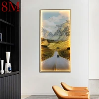 8m wall lamps boat figure modern led sconces rectangle mural light creative home for aisle