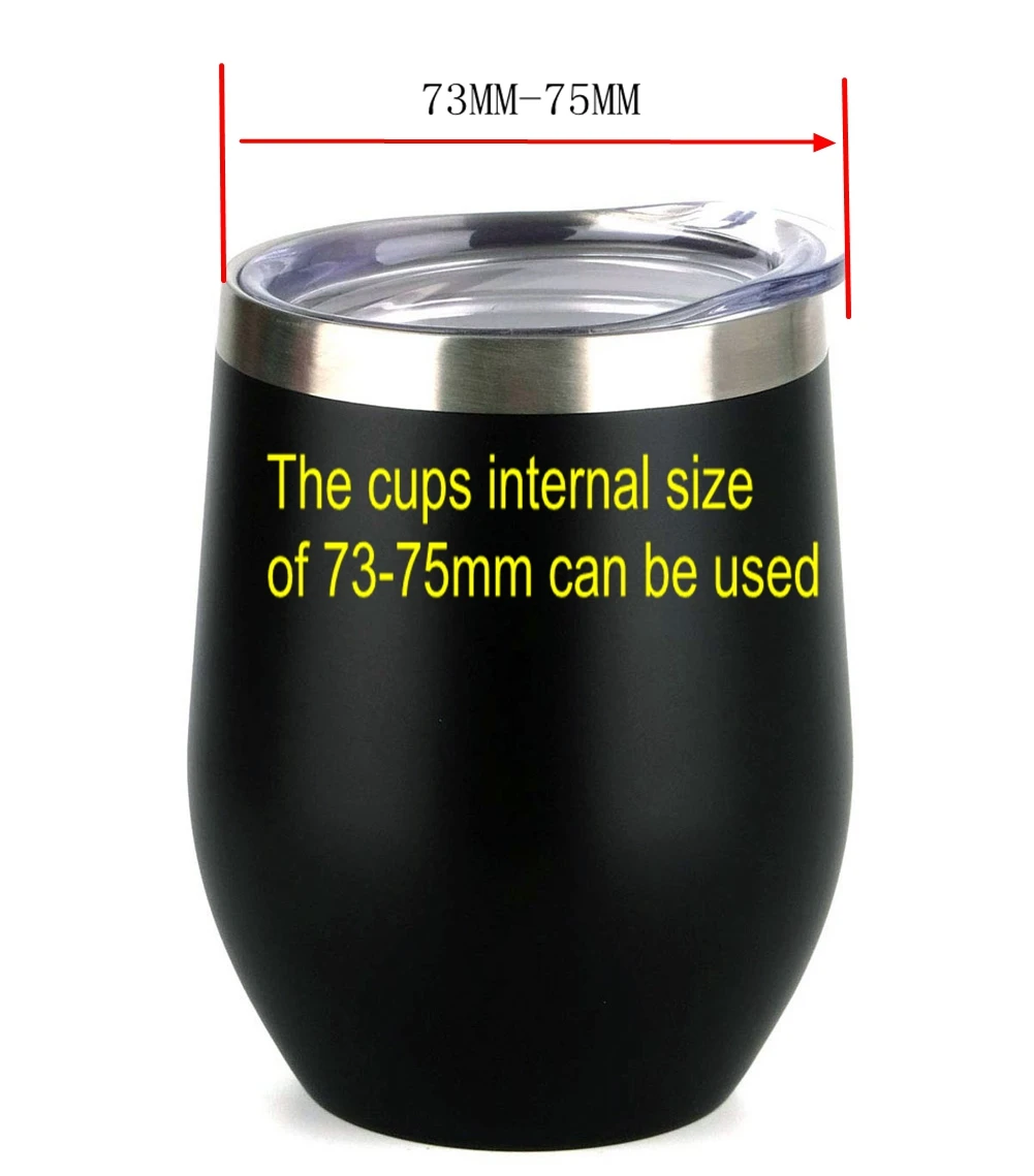 50 шт. герметичный многоразовый пластиковый колпачок для чашки термоизоляционная