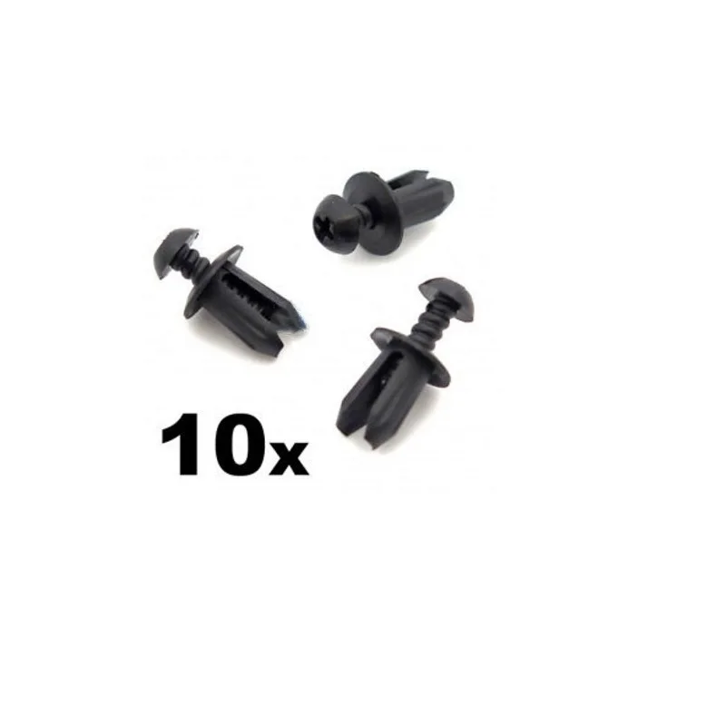 

10x For Plastic Trim Fastener Clips- Used by FOR BMW for Boot Lining, Shields, Ducts etc