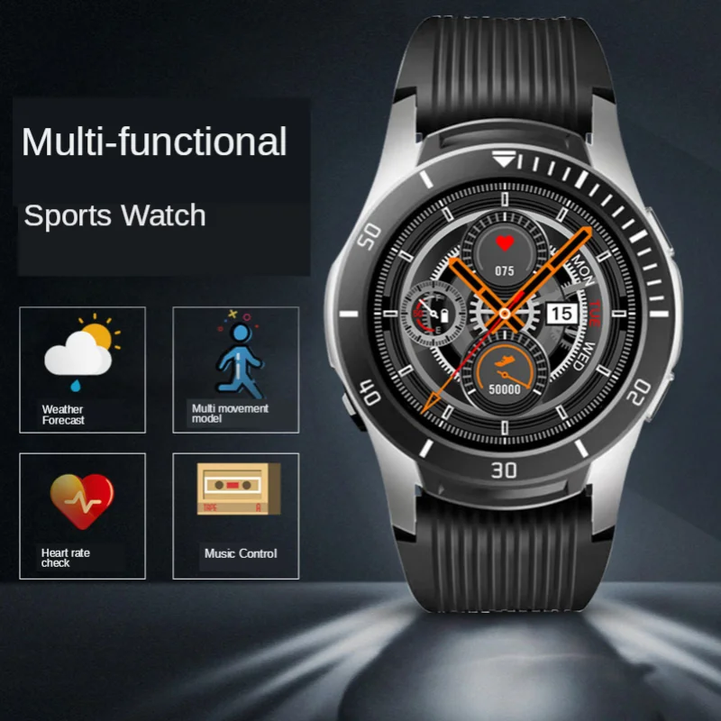 

Смарт-часы с пульсометром и тонометром, для Android и IOS