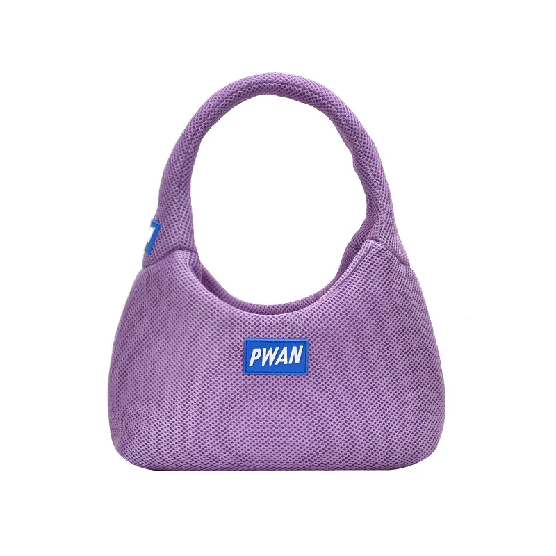 

Shopping Bag Travel 2020 New Female Bag Large Capacity Shoulder Bag Solid Fashion Open Grid Women Handbag Hobos