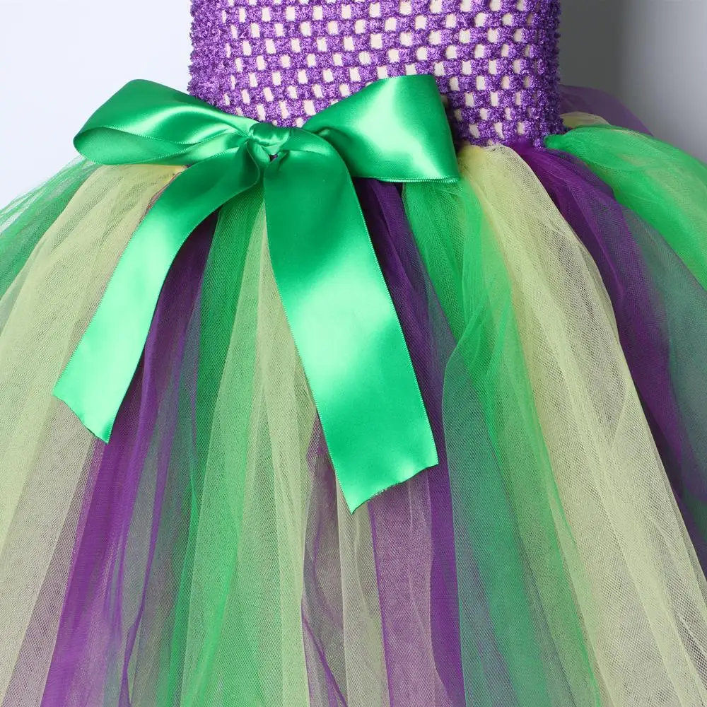 Платье-пачка Ариэль для девочек фатиновое платье принцессы косплея маленькой