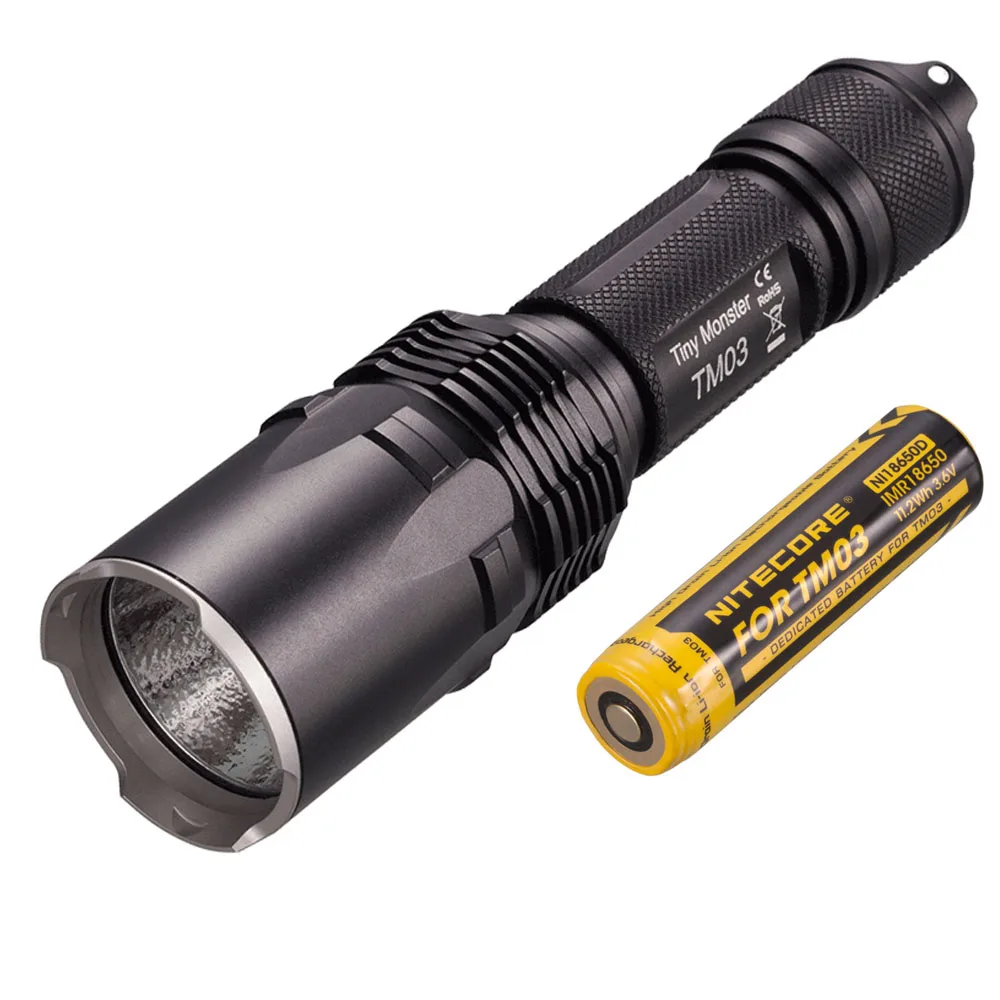 NITECORE TM03 TM03CRI тактический фонарь XHP70 светодиодный Макс 2800 люмен дальность луча 289 м