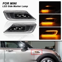 2x dynamic sequential led side fender marker light lamp indicator for mini cooper f54 clubman 2015 2016 2017 2018 2019 2020 2021