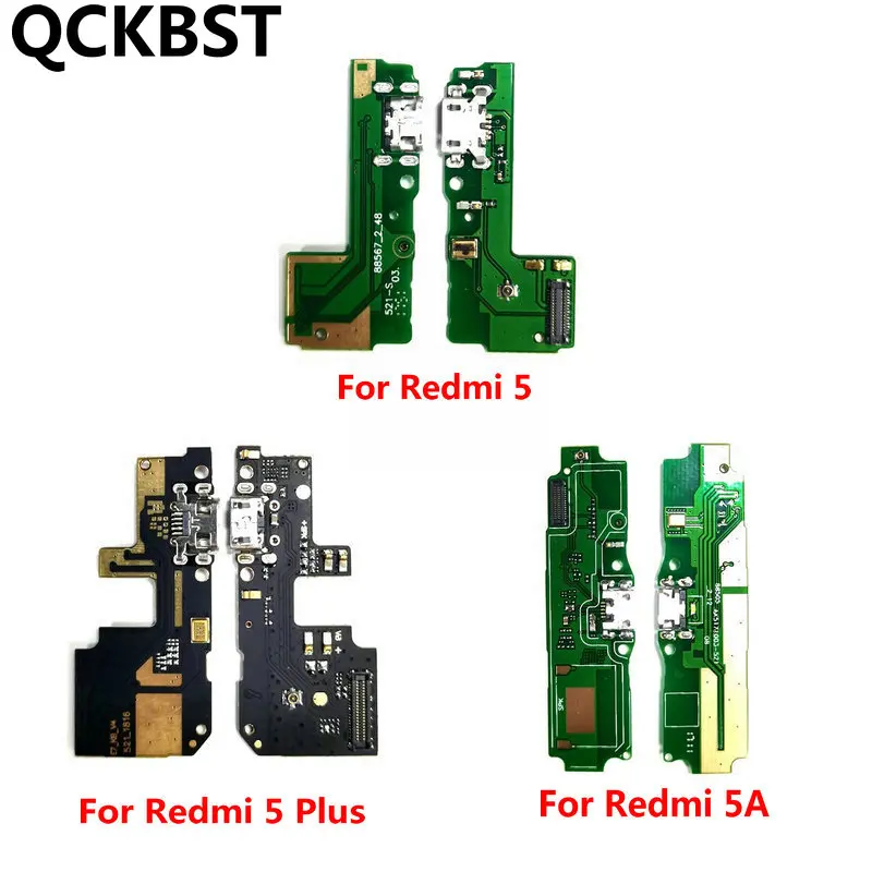 

Новый зарядный USB-порт для Xaomi Redmi 5 5plus 5A, плата с микрофоном, запасные части