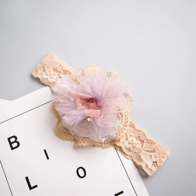 Повседневная модная повязка на голову для маленьких девочек Детский милый