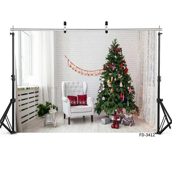 

SHENGYONGBAO Vinyl Custom Photography Prop Christmas day Festival theme Photo Studio Background NNY-109