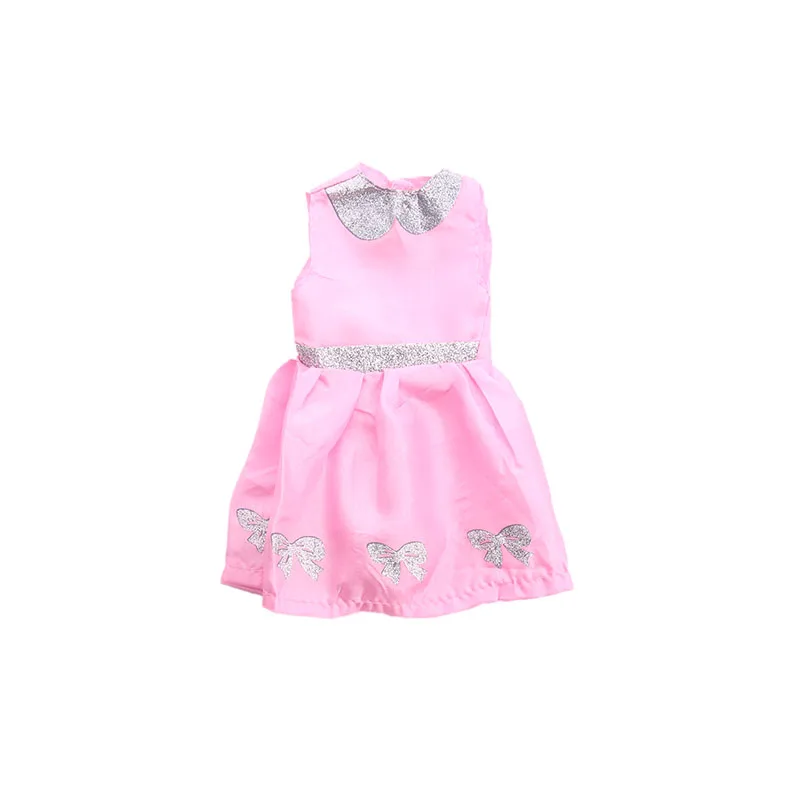 Платье принцессы LUCKDOLL + очки кожаные ботинки подходящие для 14 5 американские