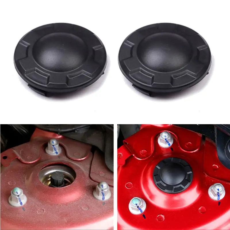 2PCS Car Shock Absorber Trim Protection Cover Waterproof Dustproof Cap