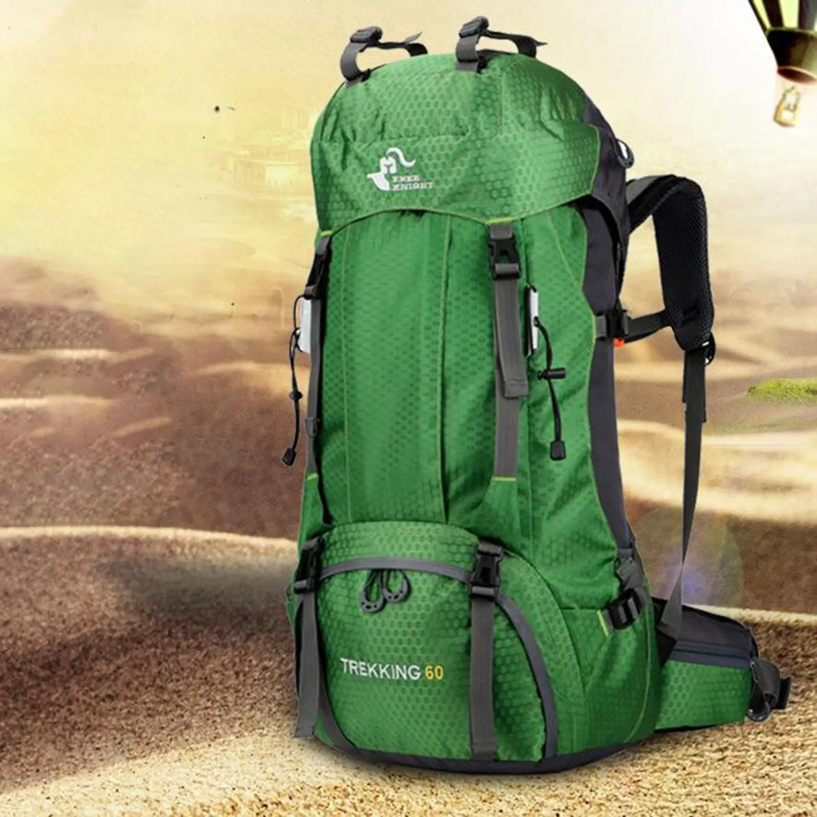 

60L Backpack Waterproof Outdoor Sport Trekking Camping Pack Mountaineering Climbing Knapsack Sack for Women Men