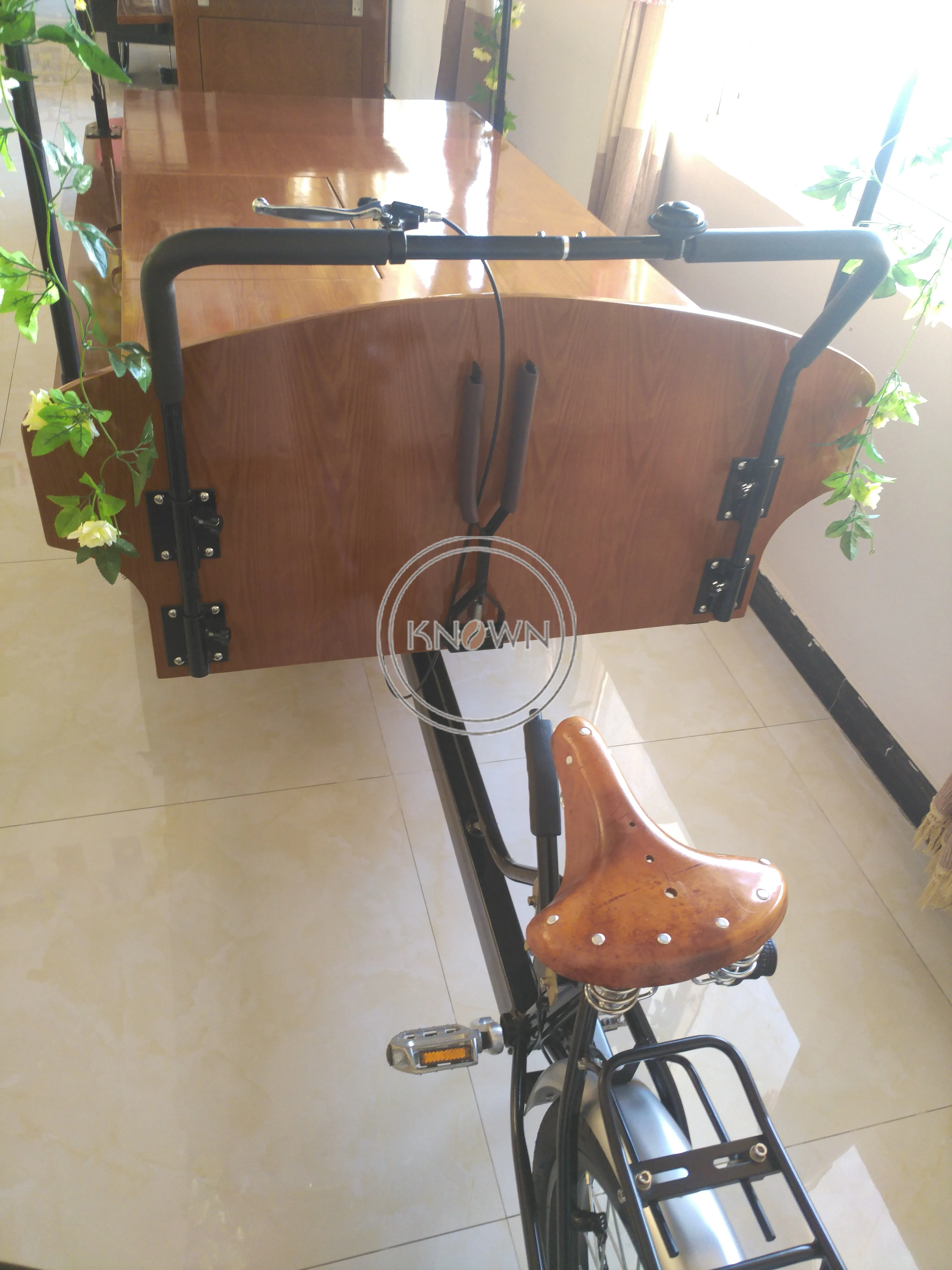 Семейный велосипед для кофейни продовольственная тележка горячая