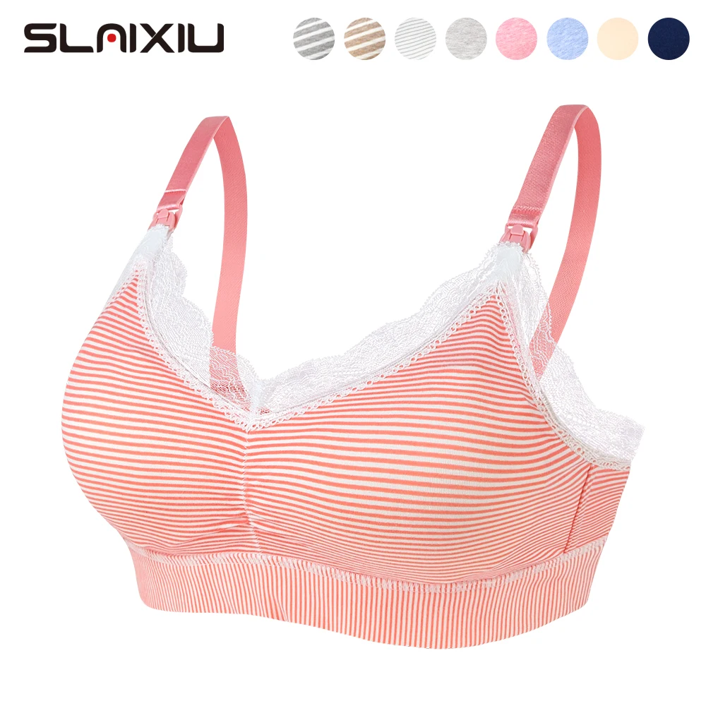 Бюстгальтер для кормления SLAIXIU хлопковые Сексуальные Открытые бюстгальтеры с