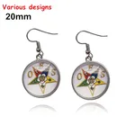 1 пара, серьги-подвески OGE043, 2018 мм