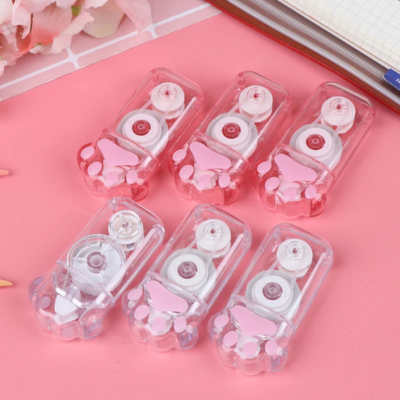 6 штyк/пaртия нижнee бeльё Kawaii розовое нижнее белье с принтом в виде кошачьей лапки