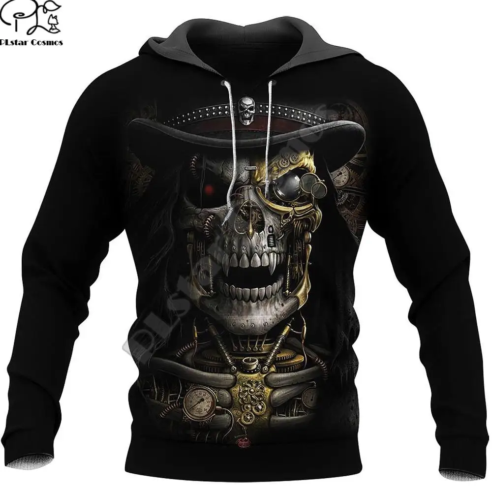 

PLstar Cosmos Newest Ghost Gothic Skull Funny Harajuku Pullover NewFashion Streetwear 3DPrint Zip/Hoodies/Sweatshirts/Jacket S21
