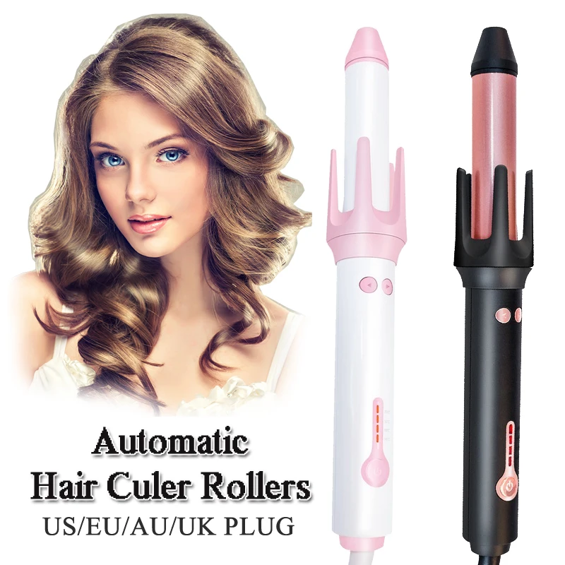 

Curling Iron Automatic Curler Waver Electric Rotating Constant Big Wave Wand Styling Tool Hair Iron Hair Curls Rolllers