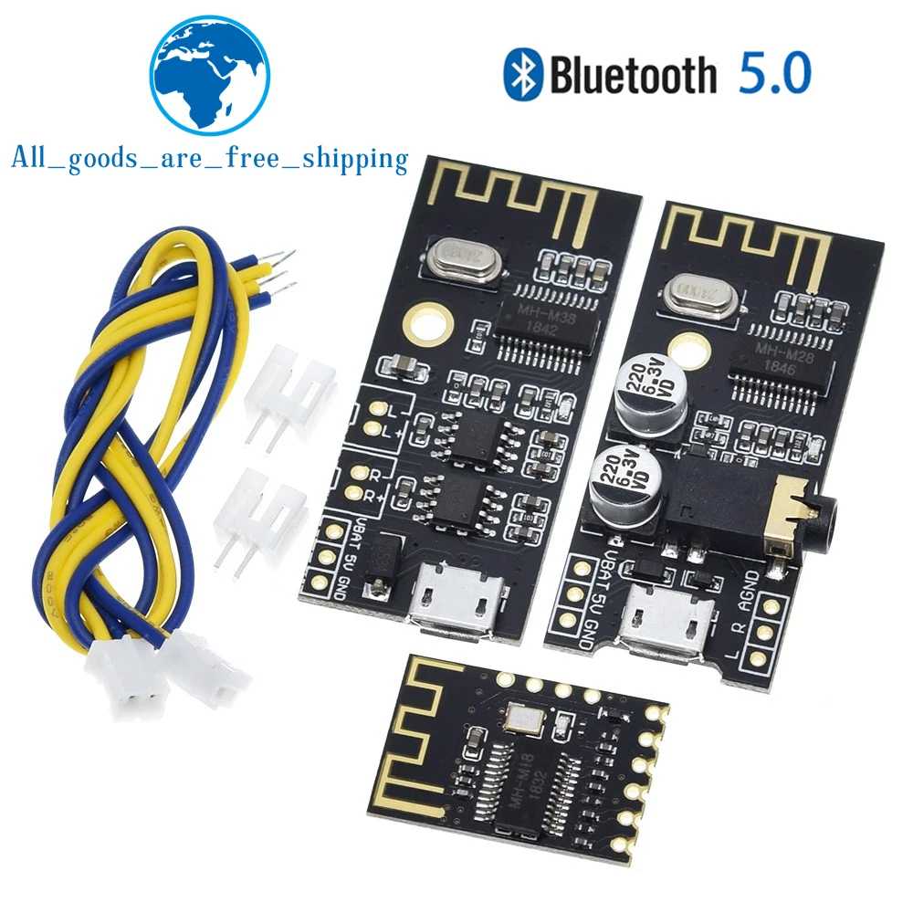 MH-MX8 MP3 декодер, плата Bluetooth 5,0, аудио модуль, для самостоятельного ремонта