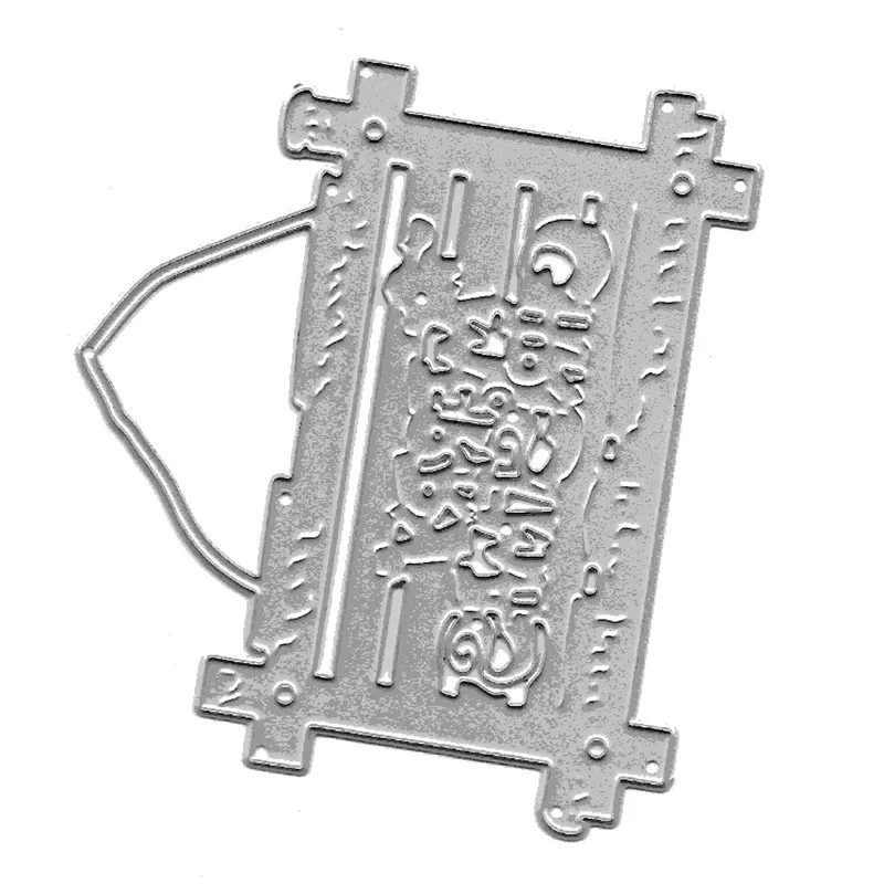 Grite 2020 Рождественская бирка металлические стальные Вырубные штампы трафареты