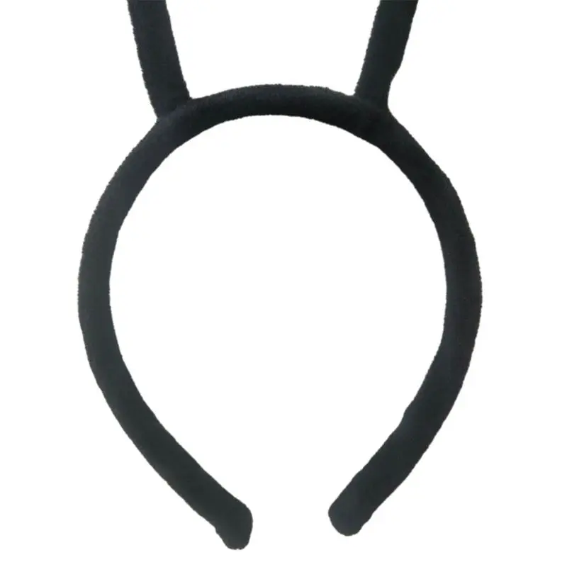 Обруч для волос с антенной взрослых и детей длинное бархатное украшение в виде
