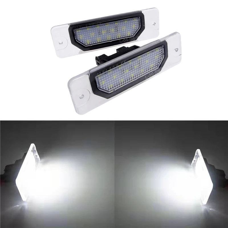 1 пара светильник для номерного знака 18SMD без ошибок светодиодный OEM прямой Infiniti