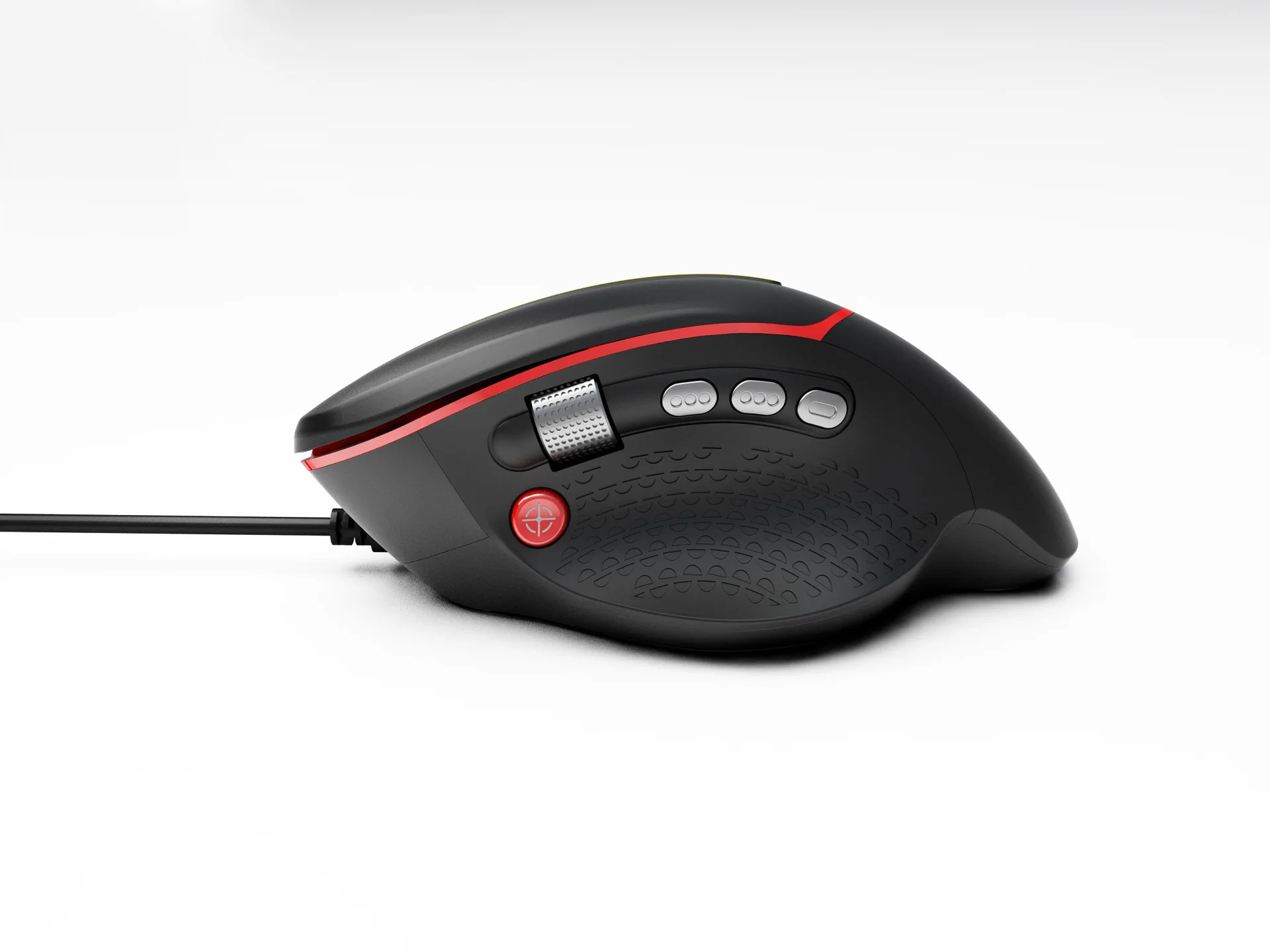 

Private mode macro definition mechanical gaming game mouse wired marquee RGB vertical side lying home office computer