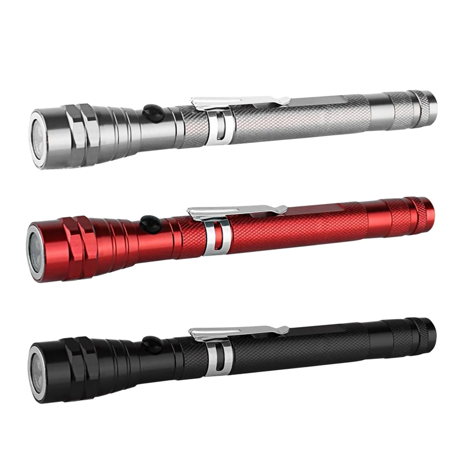 

Flexible Telescoping Magnetic Pickup Tool 3 Led Flashlights 1000-13000mcd