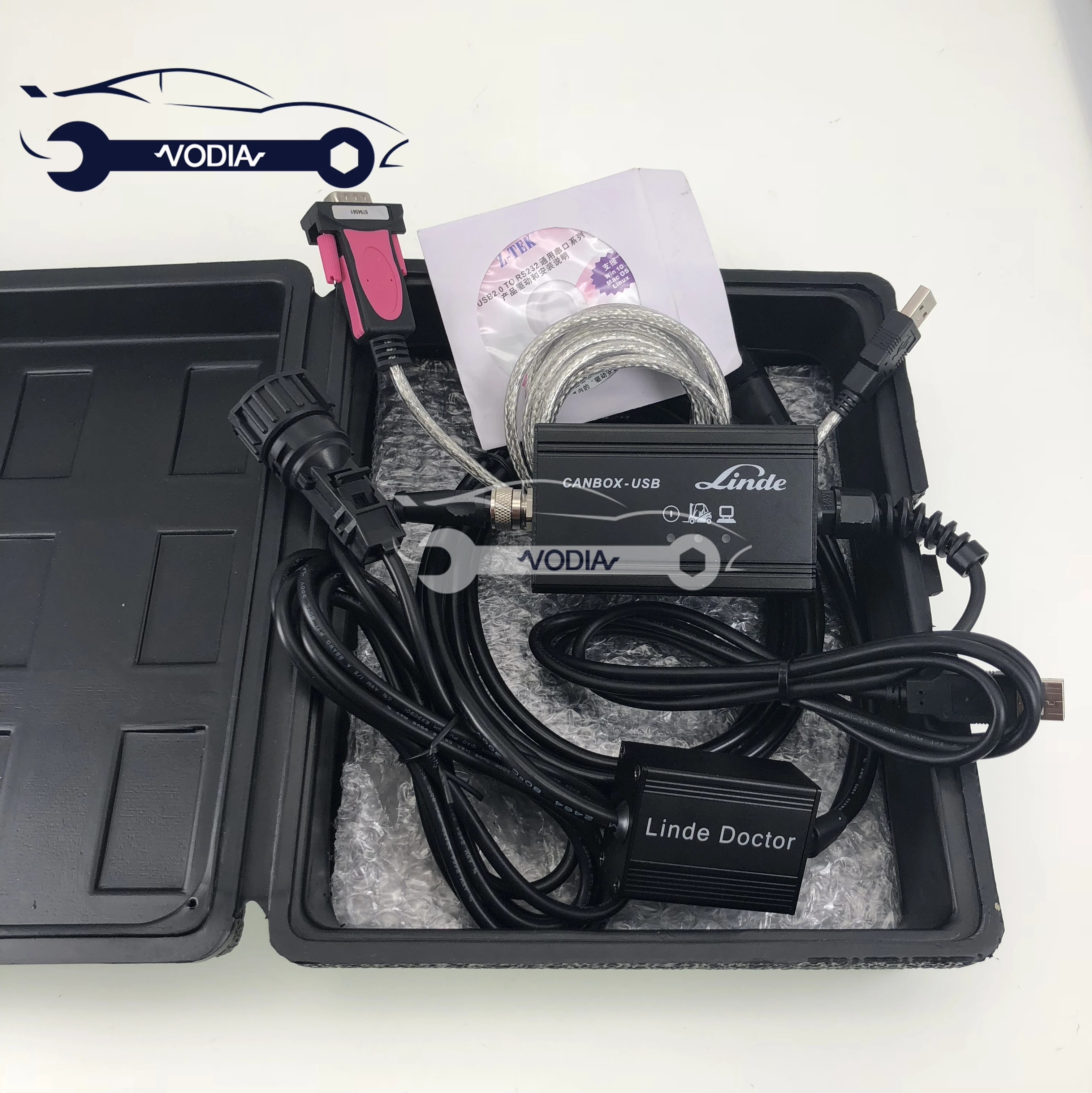 Сканер вилочного погрузчика Для linde truck doctor cable canbox диагностический сканер |