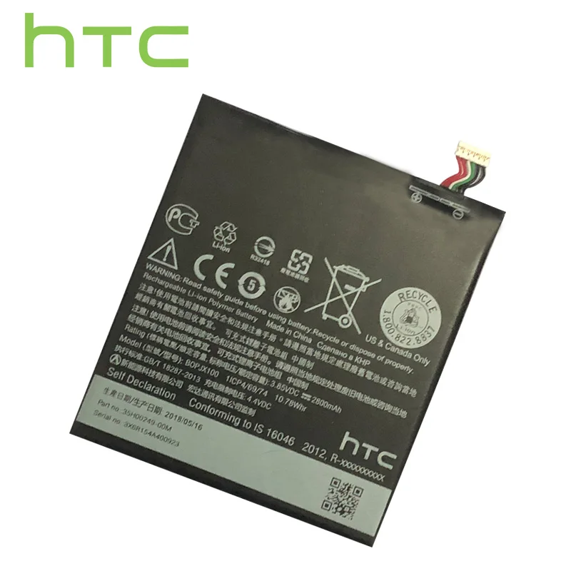 Оригинальный новый Аккумулятор HTC для DESIRE D828 828U 828W One E9 + Plus B0PJX100 BOPJX100 2800mah