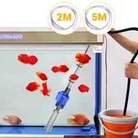 110220v electric aquarium gravel cleaner automatic water changer sludge extractor sand washer filter pump for fish tank